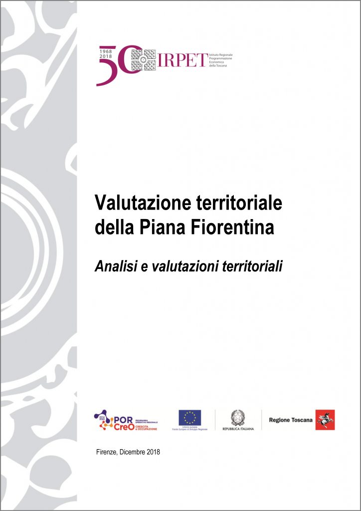 cover Valutazione territoriale della PIANA FIORENTINA