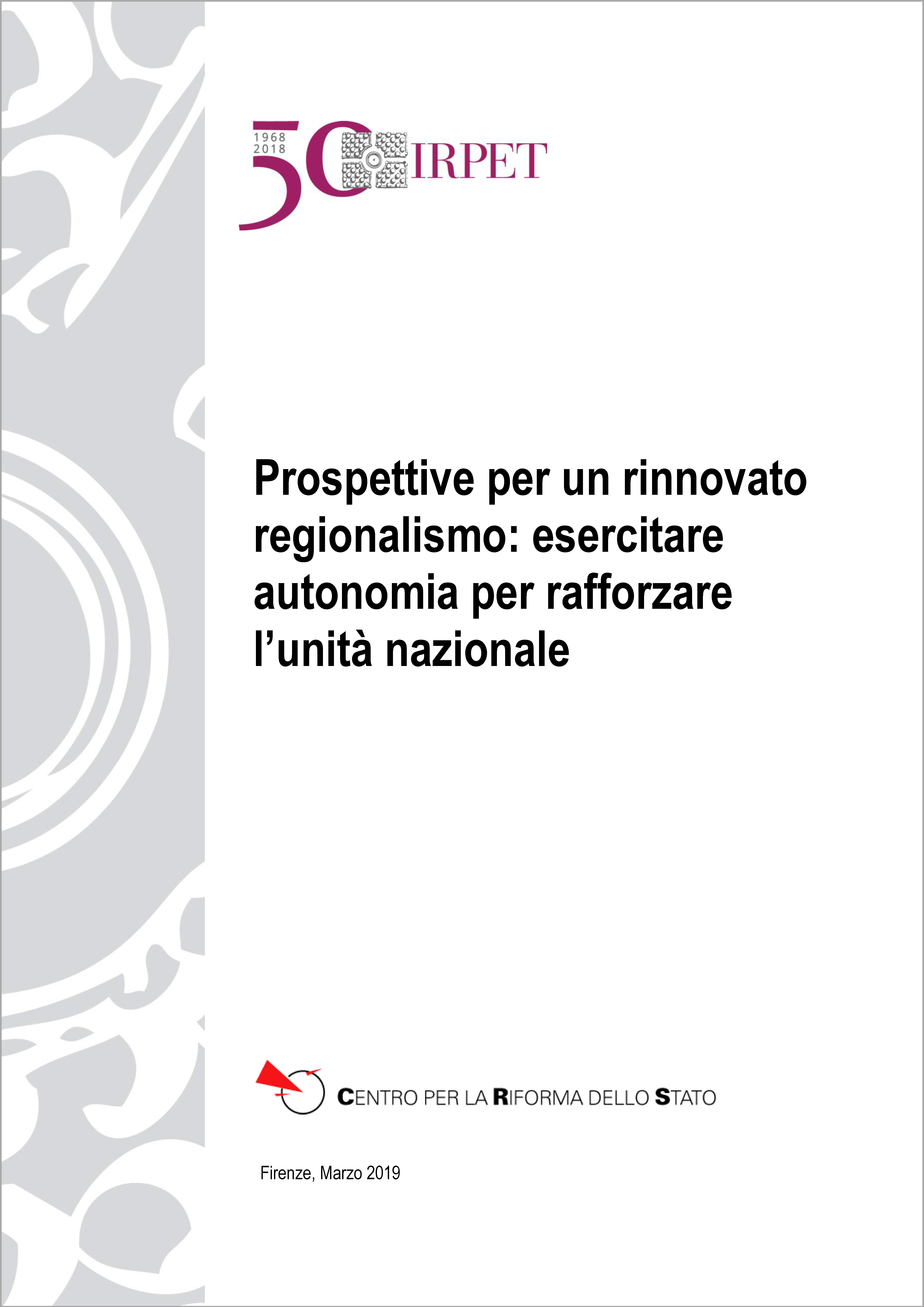 cover CRS - Rapporto finale di ricerca