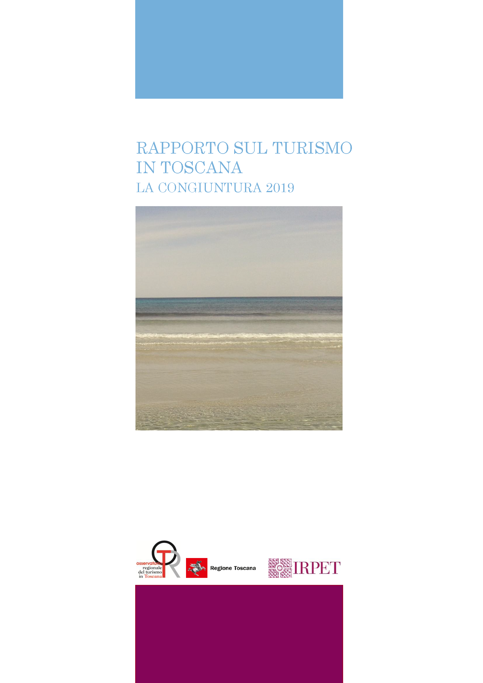 cover Rapporto turismo Toscana_congiuntura 2019