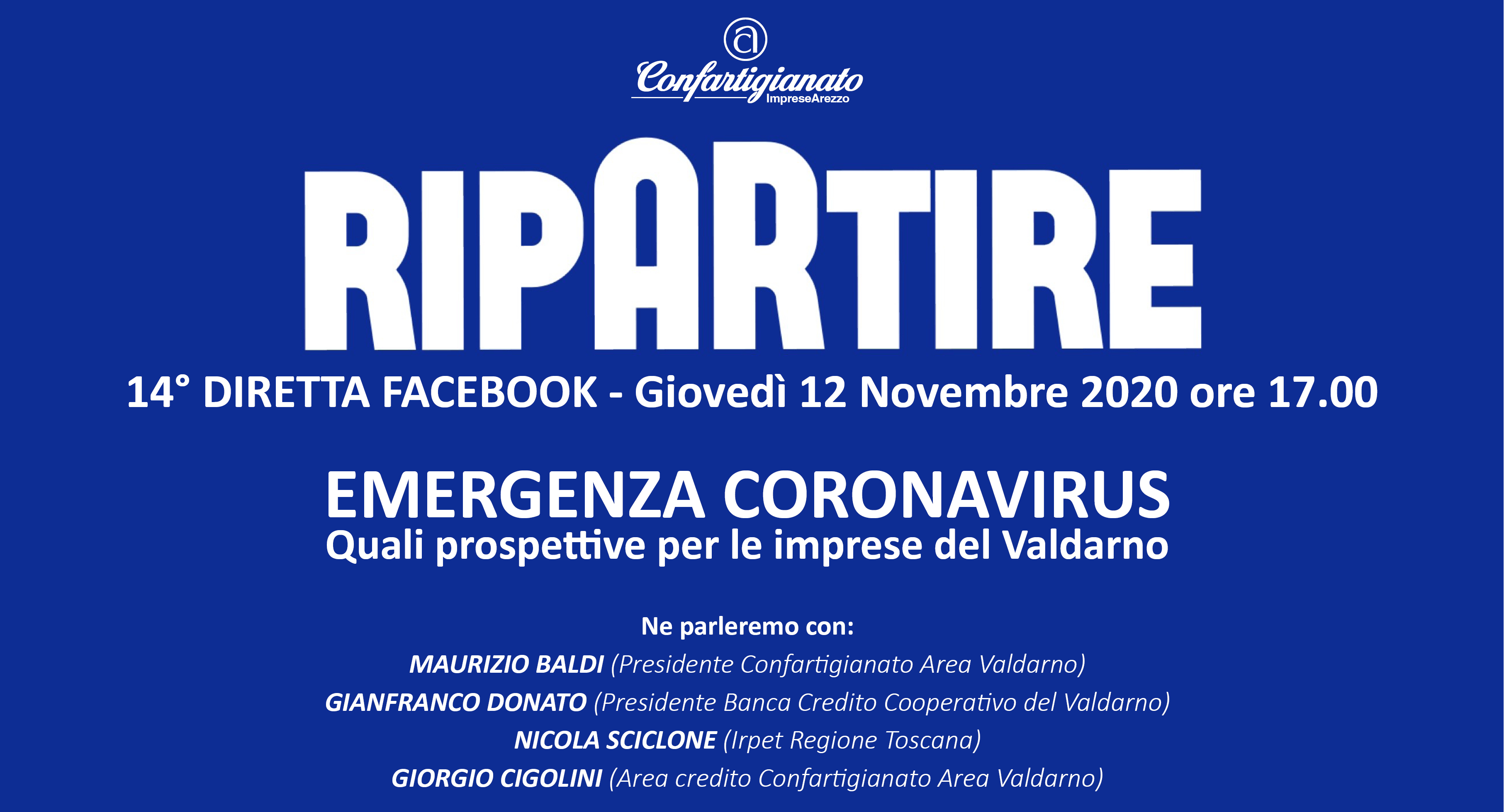 EMERGENZA CORONAVIRUS. Quali prospettive per il Valdarno - Ripartire 12.11