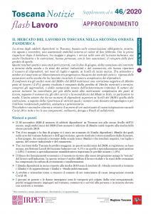 cover Flash Lavoro 46_2020 APPROFONDIMENTO