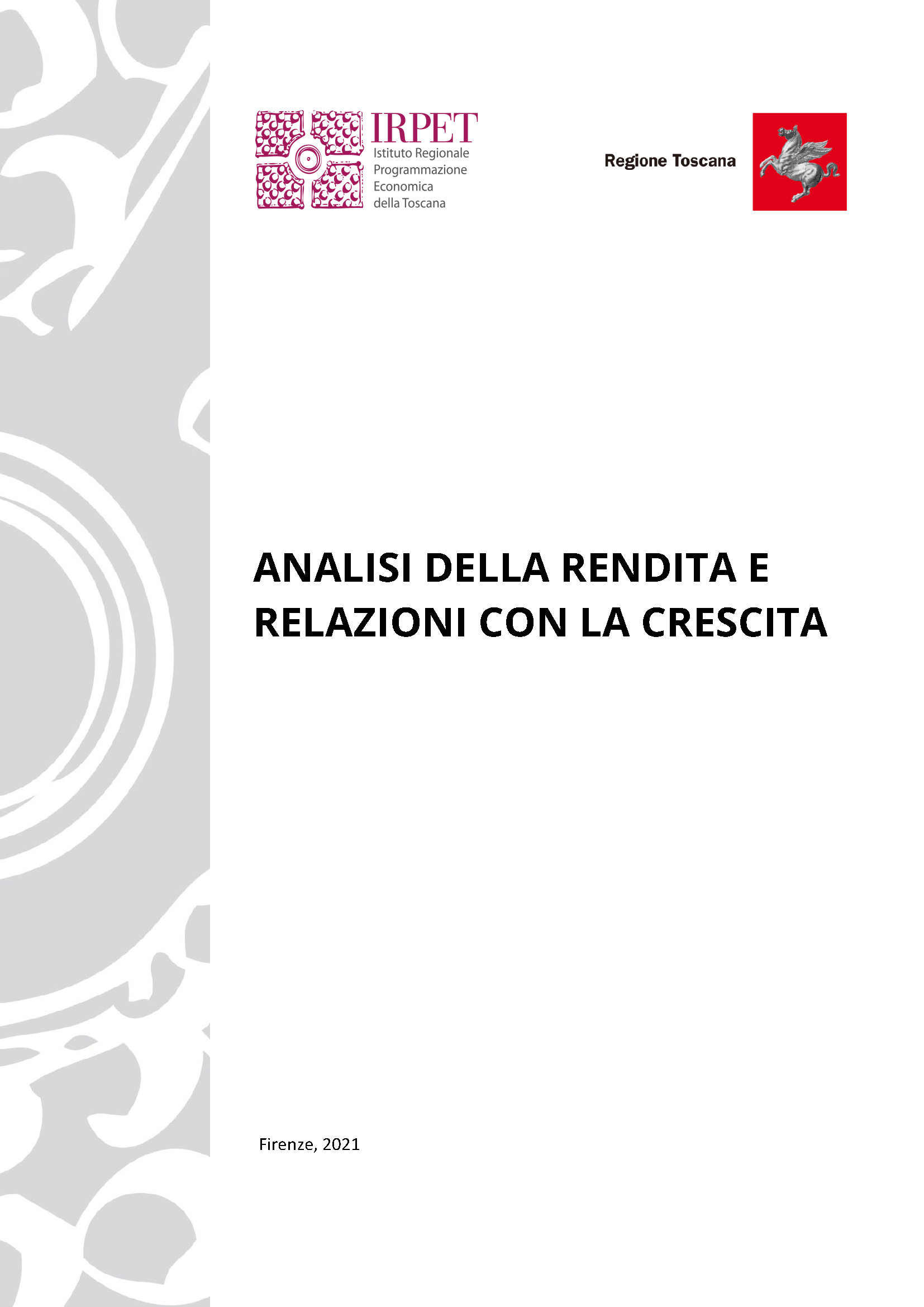 Borsa studio Conti LAROSA 2021_Analisi rendita_relazioni crescita