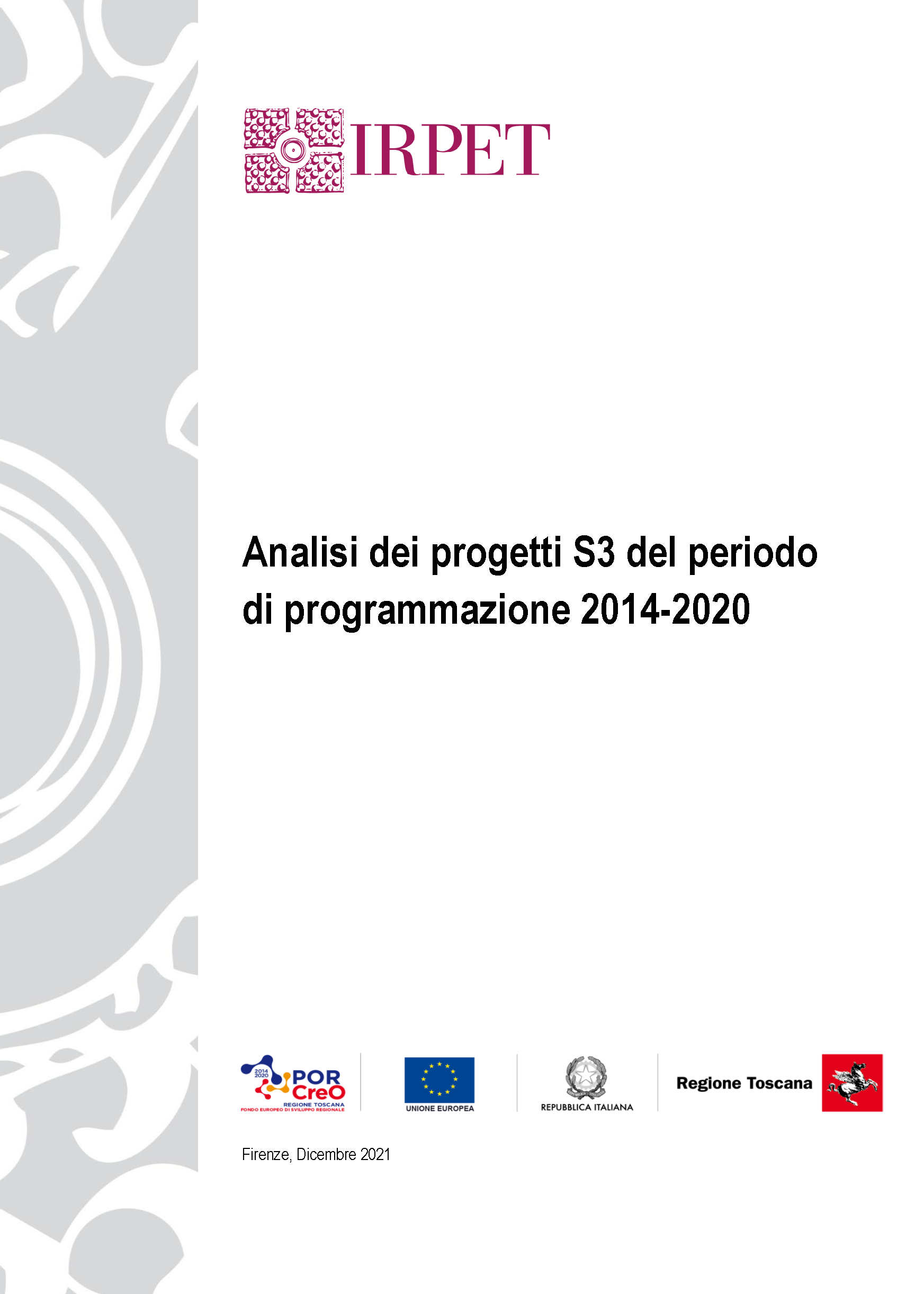 Analisi progetti S3 2014_2020 dic2021