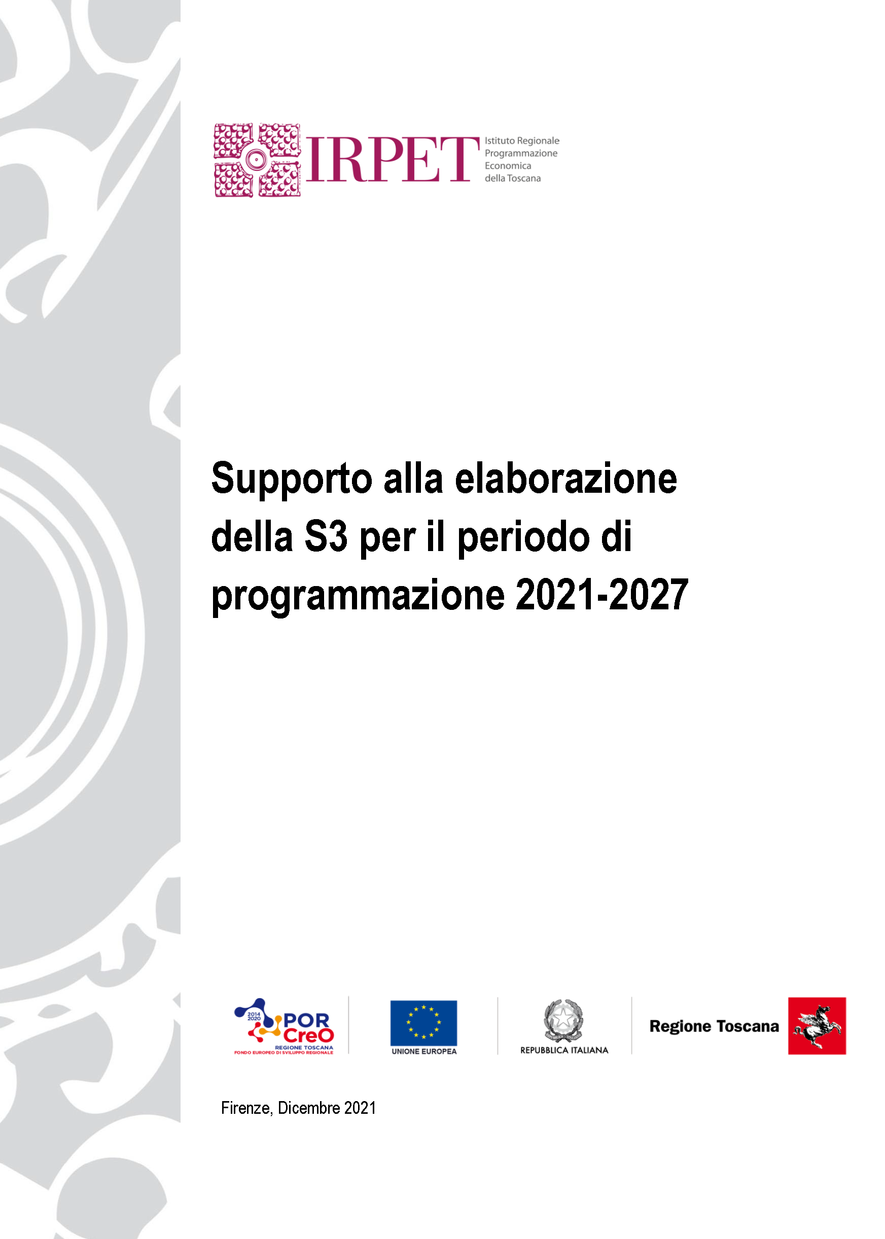 FESR Supporto elaborazione_S3_2021_27 consegna dic21