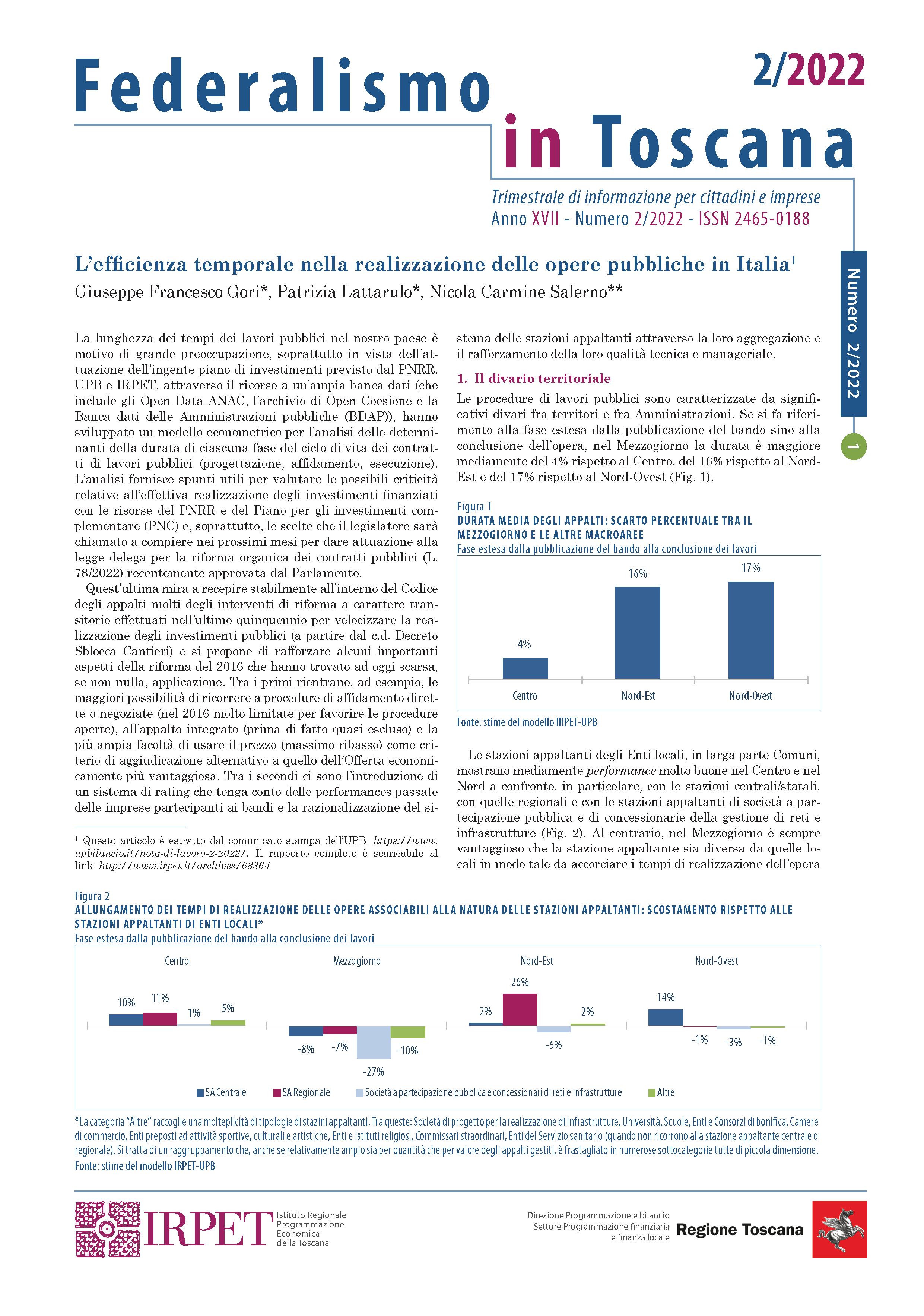 Federalismo in Toscana 2_2022