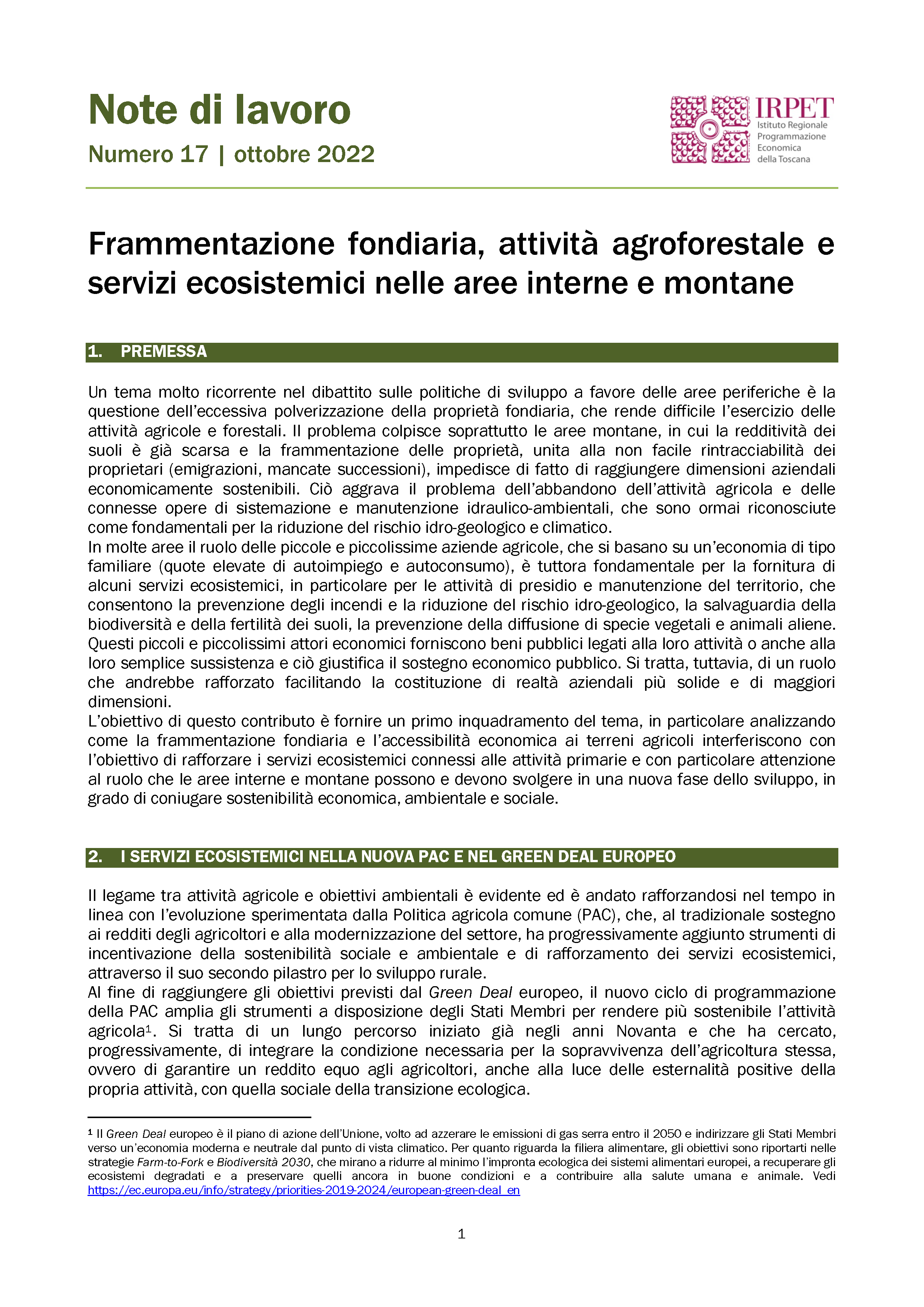 Note di lavoro 17_2022