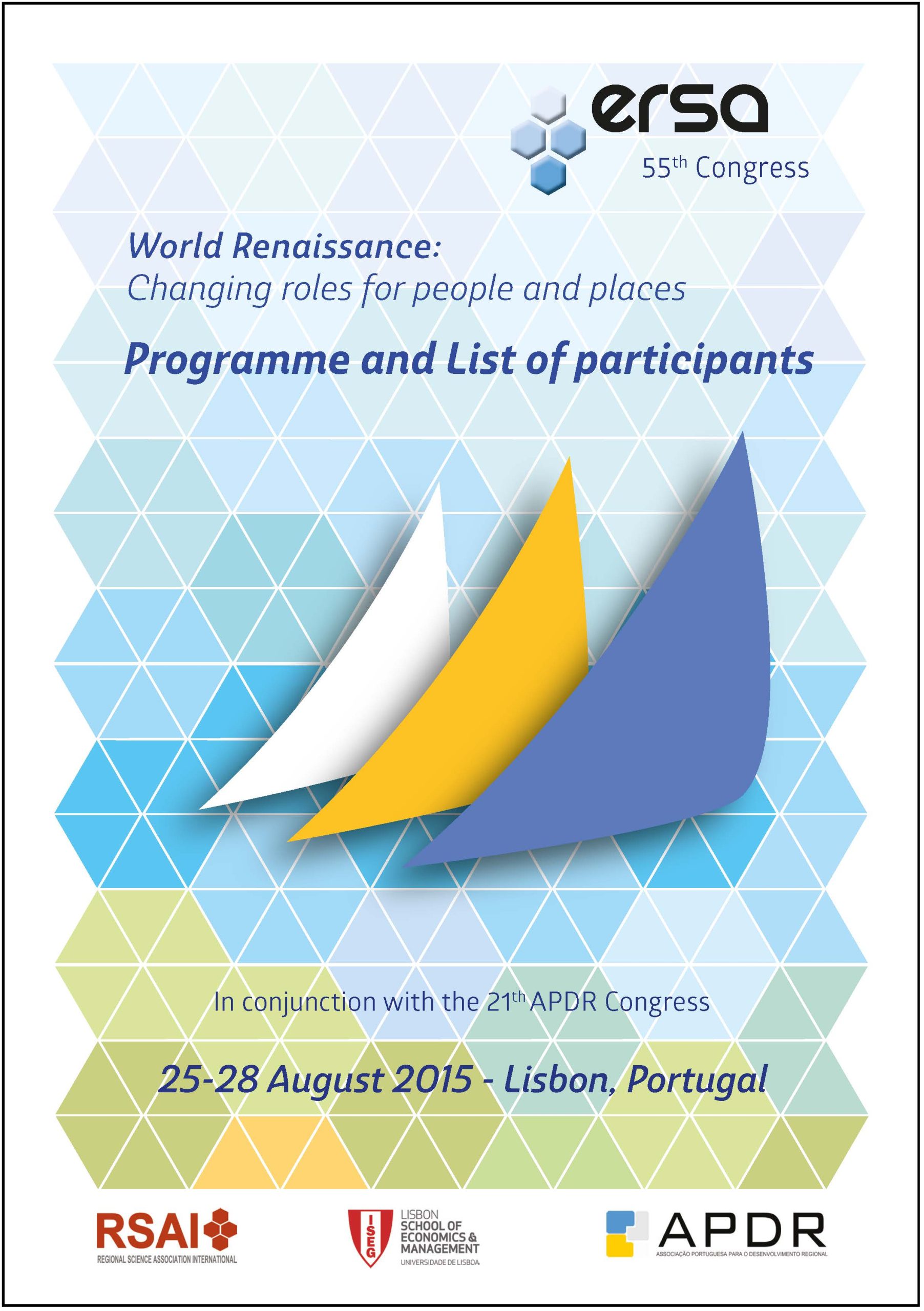 Cover ersa Programme